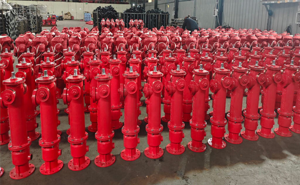 Outdoor Fire Hyrdant Valves